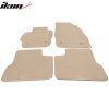 Mazda 3 2010-2013 Tapis de sol textile jeu de 4 pièces nylon beige