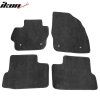 Mazda 3 2010-2013 Tapis de sol textile jeu de 4 pièces nylon noir