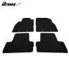 Chevrolet Volt 2011-2015 Tapis textile jeu de 4 pièces nylon noir