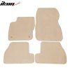Ford Focus 2011-2015 Alfombrillas textiles juego de 4 piezas nylon beige