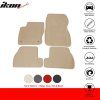 Ford Focus 2011-2015 Tapis de sol textile jeu de 4 pièces nylon beige