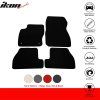 Ford Focus 2011-2015 Alfombrillas textiles juego de 4 piezas nylon negro
