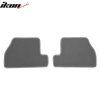 Ford Focus 2011-2015 Tapis de sol textile, jeu de 4 pièces, nylon gris