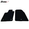 Dodge Durango2011-2025 Tapis textile ensemble de 2 pièces nylon noir