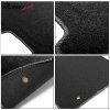 Dodge Durango2011-2025 Tapis textile ensemble de 2 pièces nylon noir