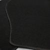 Dodge Durango2011-2025 Tapis textile ensemble de 2 pièces nylon noir