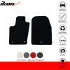 Dodge Durango2011-2025 Tapis textile ensemble de 2 pièces nylon noir