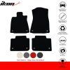 Lexus GS 2013-2020 Tapis textile, jeu de 4 pièces, nylon noir