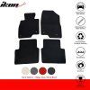 Mazda 3 2014-2018 Tapis textile jeu de 4 pièces nylon noir