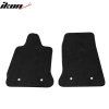 Chevrolet Corvette C7 2014-2019 Tapis de sol textile jeu de 2 pièces nylon noir