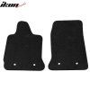 Chevrolet Corvette C7 2014-2019 Tapis de sol textile jeu de 2 pièces nylon noir