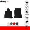 Chevrolet Corvette C7 2014-2019 Textilní koberce 2dílná sada nylon černá