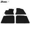 Toyota Corolla Sedan 2014-2019 Tappetini in tessuto set 4 pezzi nylon nero