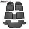 Ford Explorer 2015-2019 Alfombrillas de goma TPE 3E negro