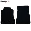 Ford Mustang 2015-2024 Tapis de sol textile jeu de 2 pièces nylon noir