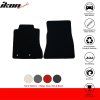 Ford Mustang 2015-2024 Tapis de sol textile jeu de 2 pièces nylon noir