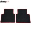 Honda Civic 2016-2021 Tappetini in tessuto set 4 pezzi nylon nero con striscia grigia