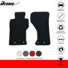 Mazda Miata MX-5 2016-2023 Fiat 124 Spider 2017-2020 Tappetini in tessuto set da 2 pezzi nylon nero