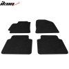 Hyundai Elantra 2017-2020 Tapis de sol en textile Jeu de 4 pièces nylon noir