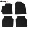 Hyundai Elantra 2017-2020 Tapis de sol en textile Jeu de 4 pièces nylon noir