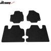 Chrysler Pacifica 2017-2021 Tapis textile jeu de 4 pièces nylon noir