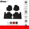 Chrysler Pacifica 2017-2021 Textilní koberce 4dílná sada nylon černá