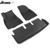 Tesla Model 3 2017-2023 Tapis de sol en caoutchouc TPE 3D injection noir
