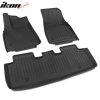 Tesla Model Y 2020-2024 Rubber Mats TPE 3D Injection Moulded Black