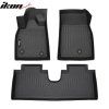 Ford Mustang Mach-E 2021-2025 Tapis en caoutchouc TPE 3D noir