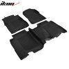 Ford Bronco 2021-2025 Alfombrillas de goma TPE 3D negro