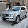 Mercedes Benz X164 GL-Class 2007-2012 Estriberas negro plata