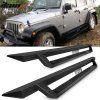 Jeep Wrangler 4-Door 2007-2018 Nášlapy V1 černá