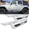 Jeep Wrangler 4-Door 2007-2018 Nášlapy V1 černá