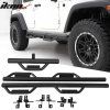 Jeep Wrangler 4-Door 2007-2018 Степенки V1 черни