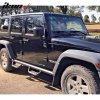 Jeep Wrangler 2007-2018 Trittbretter Schwarz Step Armor Nerf Bar