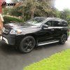 Mercedes Benz GL-Class X166 2013-2019 Estriberas aluminio negro plata