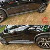 Mercedes Benz X253 GLC-Class 2016-2021 Estriberas aluminio pulido