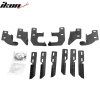 Honda Pilot 2016-2022 Estriberas estilo V2 cromo negro aluminio ABS