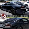 Ford Mustang GT V6 V8 2005-2014 Mřížka na okno zadní BS matně černá
