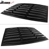 Ford Mustang GT V6 V8 2005-2014 Rear Window Louver BS Matte Black