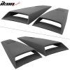 Ford Mustang 2005-2014 Rejilla de ventana trasera sin pintar