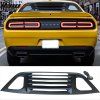 Dodge Challenger 2008-2023 Persiana de ventana trasera sin pintar ABS