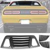 Dodge Challenger 2008-2023 Persiana de ventana trasera sin pintar ABS
