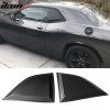 Dodge Challenger 2008-2023 Rejilla de ventana trasera sin pintar ABS