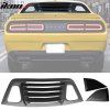 Dodge Challenger 2008-2023 Persienne de lunette arrière non peinte ABS
