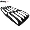 Dodge Challenger 2008-2023 Rear Window Louvers V2 Style PP Gloss Black