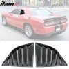Dodge Challenger XE 2008-2023 Grilaj pentru luneta spate PP hydro dip fibră de carbon lucios neted
