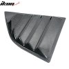 Dodge Challenger 2008-2023 Rear Window Louver PP Hydro Dip Carbon Fiber Glossy Smooth