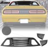 Dodge Challenger 2008-2023 Grilaj pentru geamul din spate PP hydro dip din fibră de carbon lucios neted