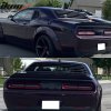 Dodge Challenger 2008-2023 Rear Window Louver Style V2 PP PU Unpainted